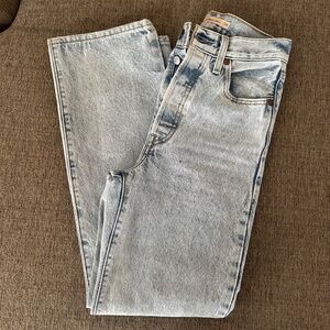 Levi's Ribcage Straight Ankle Women's Jeans - Light Wash (Ojai Shore) | 24x29